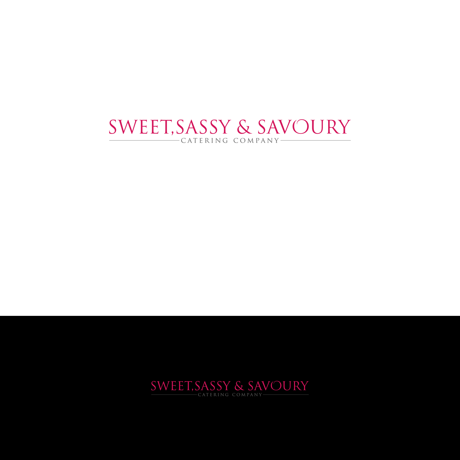 Logo Design by DesignDUO for Sweet,Sassy & Savoury catering c9mpany | Design #16862113