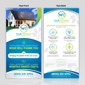 National Solar Company need Flier for Department of Energy | Flyer-Design von SAI DESIGNS