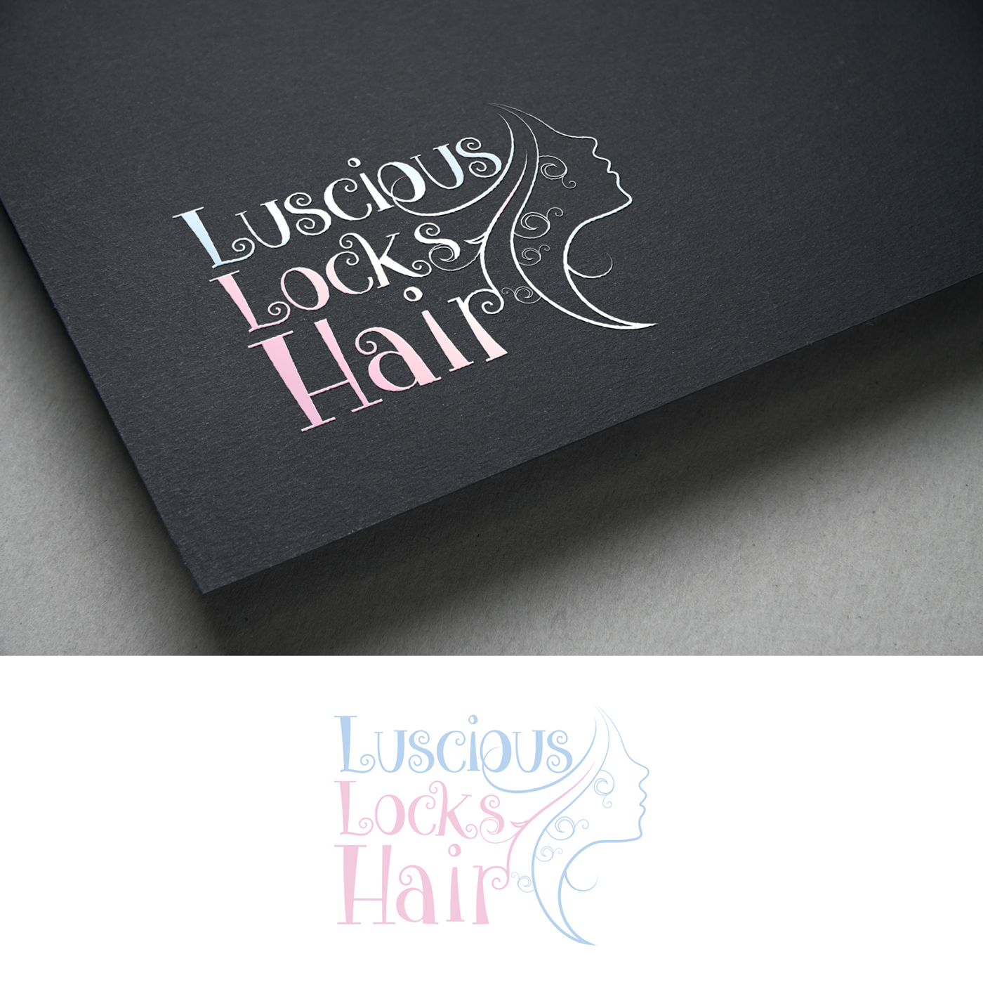 Logo Design by Impressive Solutions for Luscious locks hair | Design #16888982
