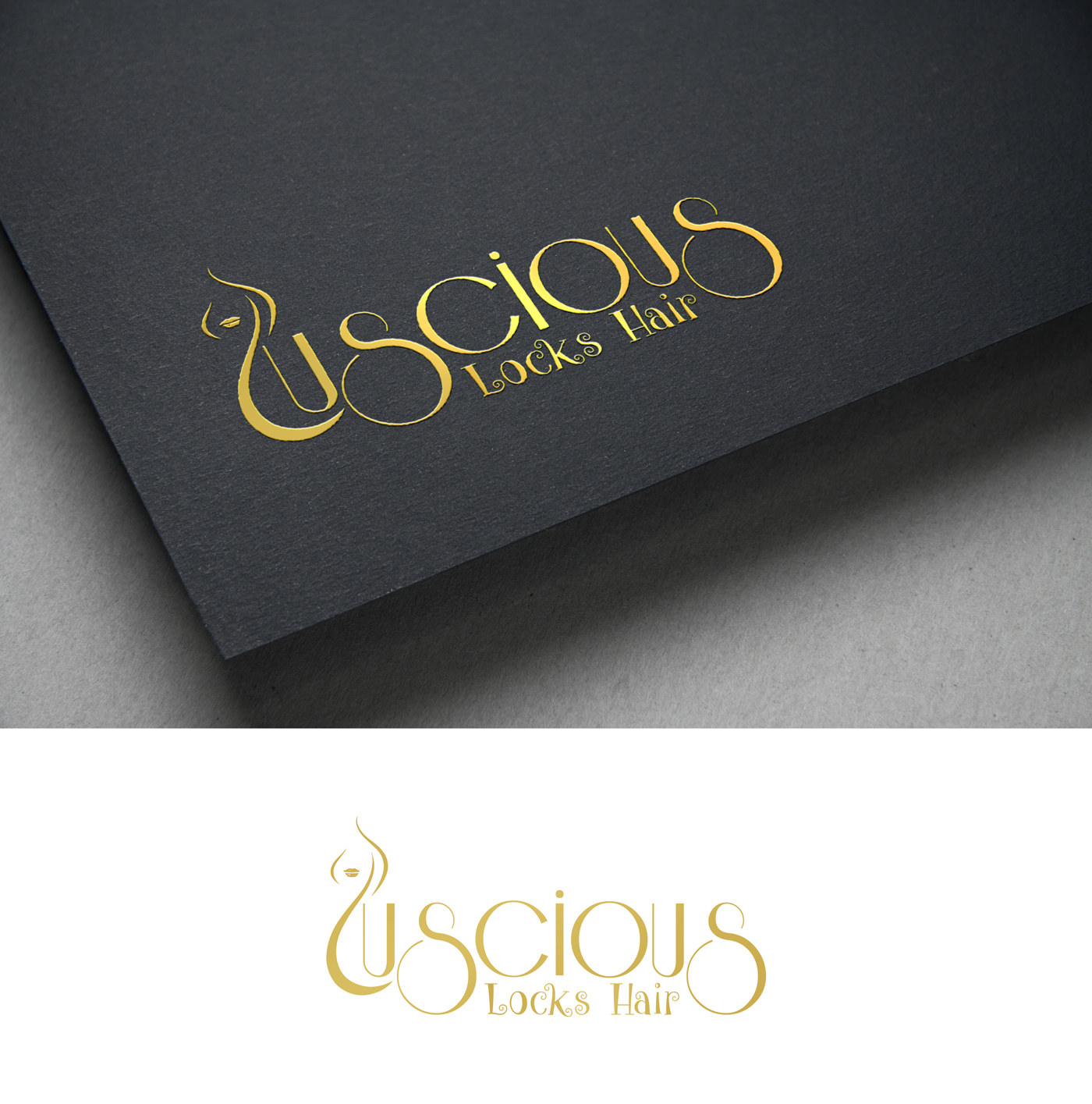 Logo Design by Impressive Solutions for Luscious locks hair | Design #16888983