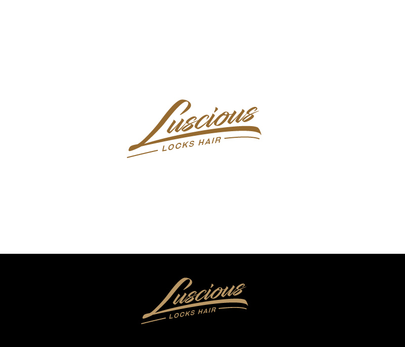 Logo Design by instudio for Luscious locks hair | Design #16888167