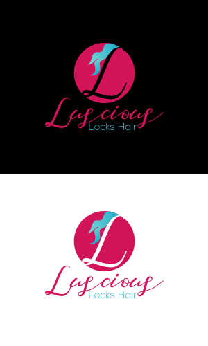 Logo Design by king solangi for Luscious locks hair | Design #16884674