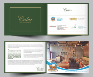 Cedar Dining Services Management  | Catalogue Design by Cut and Glue