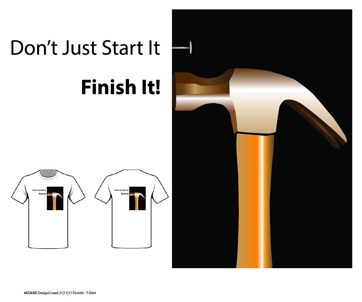 T-shirt Design by #ADAMS for this project | Design #16859402