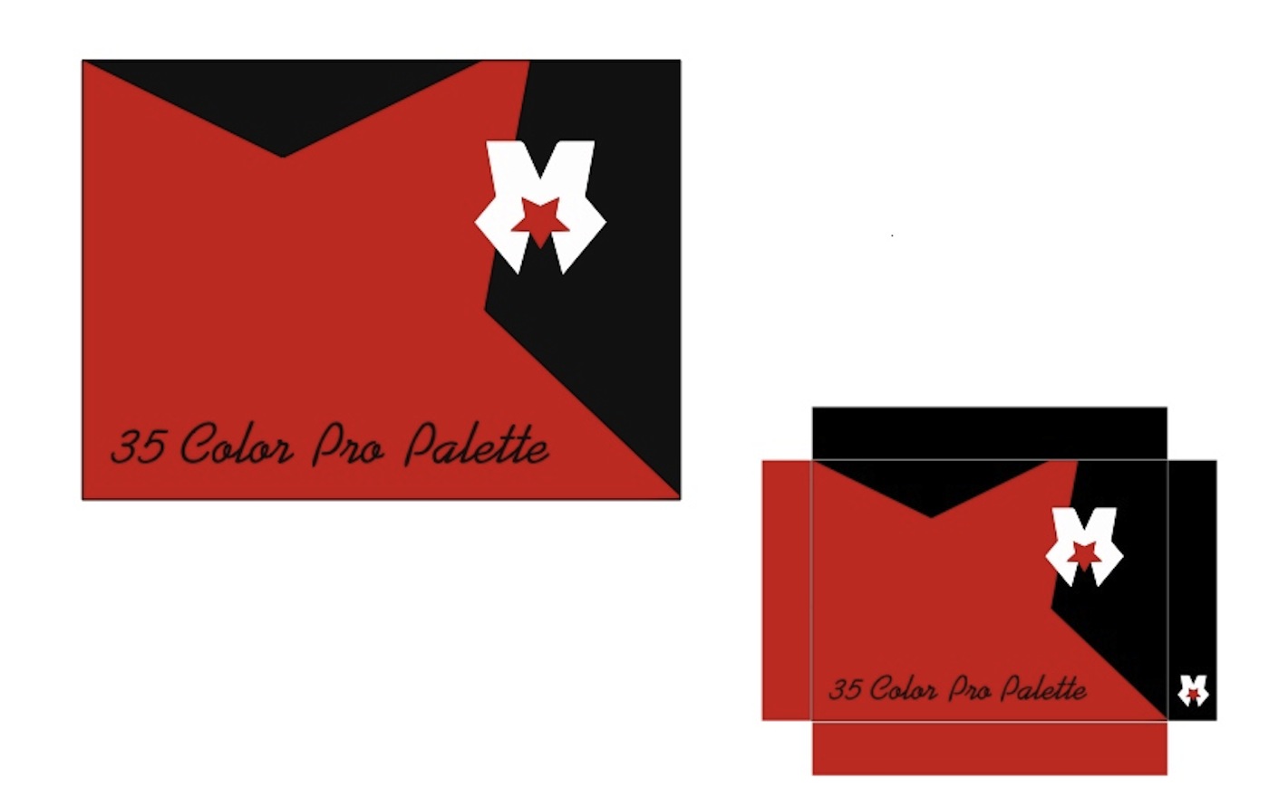 Packaging Design by Blackmarket Graphic Design for Makeupnet Pty Ltd | Design #16857298