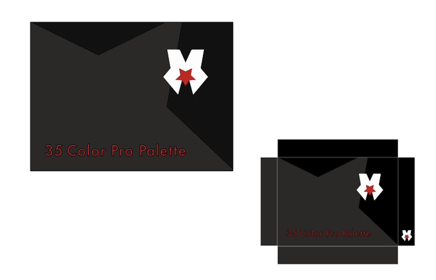 Verpackungs-Design von Blackmarket Graphic Design für Makeupnet Pty Ltd | Design #16882345