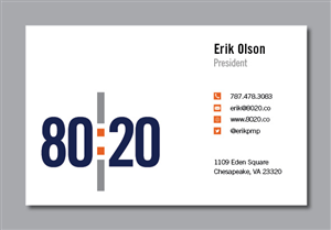 Business Card Design by foo for FreshIMS | Design: #2684712
