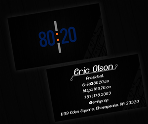 Business Card Design by BostonsGFX