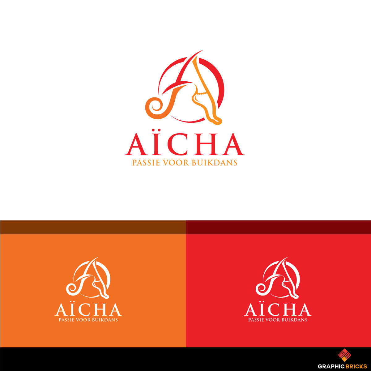 Logo Design by Graphic Bricks for Aïcha  | Design #16865006