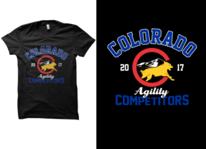 Colorado Dog Agility Competition TShirt  | Design de T-shirt par cithuwill