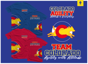 Colorado Dog Agility Competition TShirt  | Diseño de Camiseta por mngkw