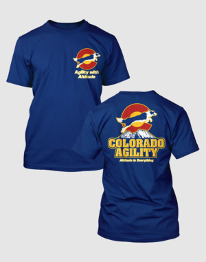 Colorado Dog Agility Competition TShirt  | Diseño de Camiseta por 777SKY