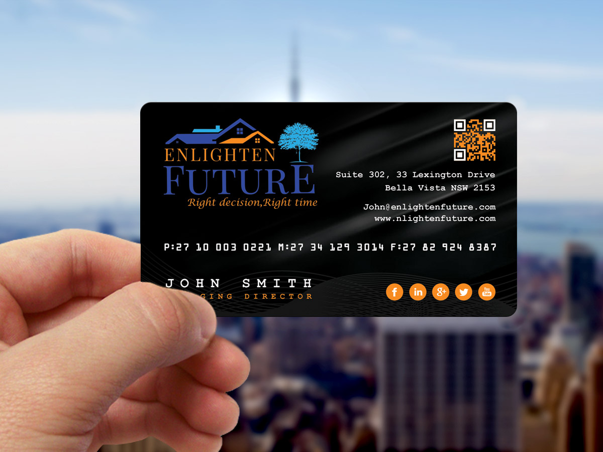Elegant, Playful, Mortgage Brokerage Business Card Design for a Company