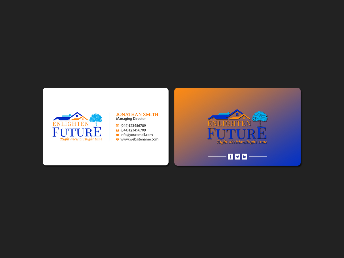 Business Card Design by Creations Box 2015 for this project | Design #16854680