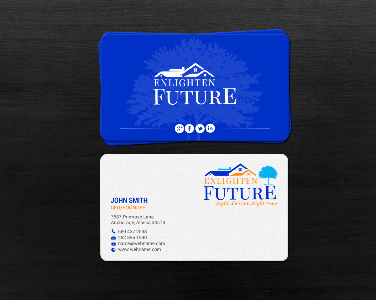 Business Card Design by chandrayaan.creative for this project | Design #16848436
