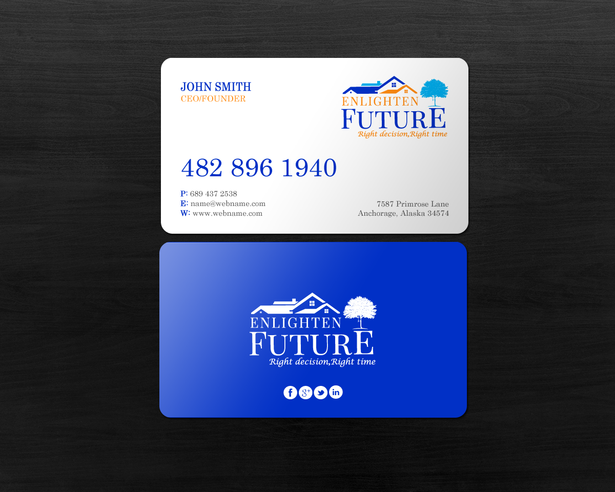 Business Card Design by chandrayaan.creative for this project | Design #16848510