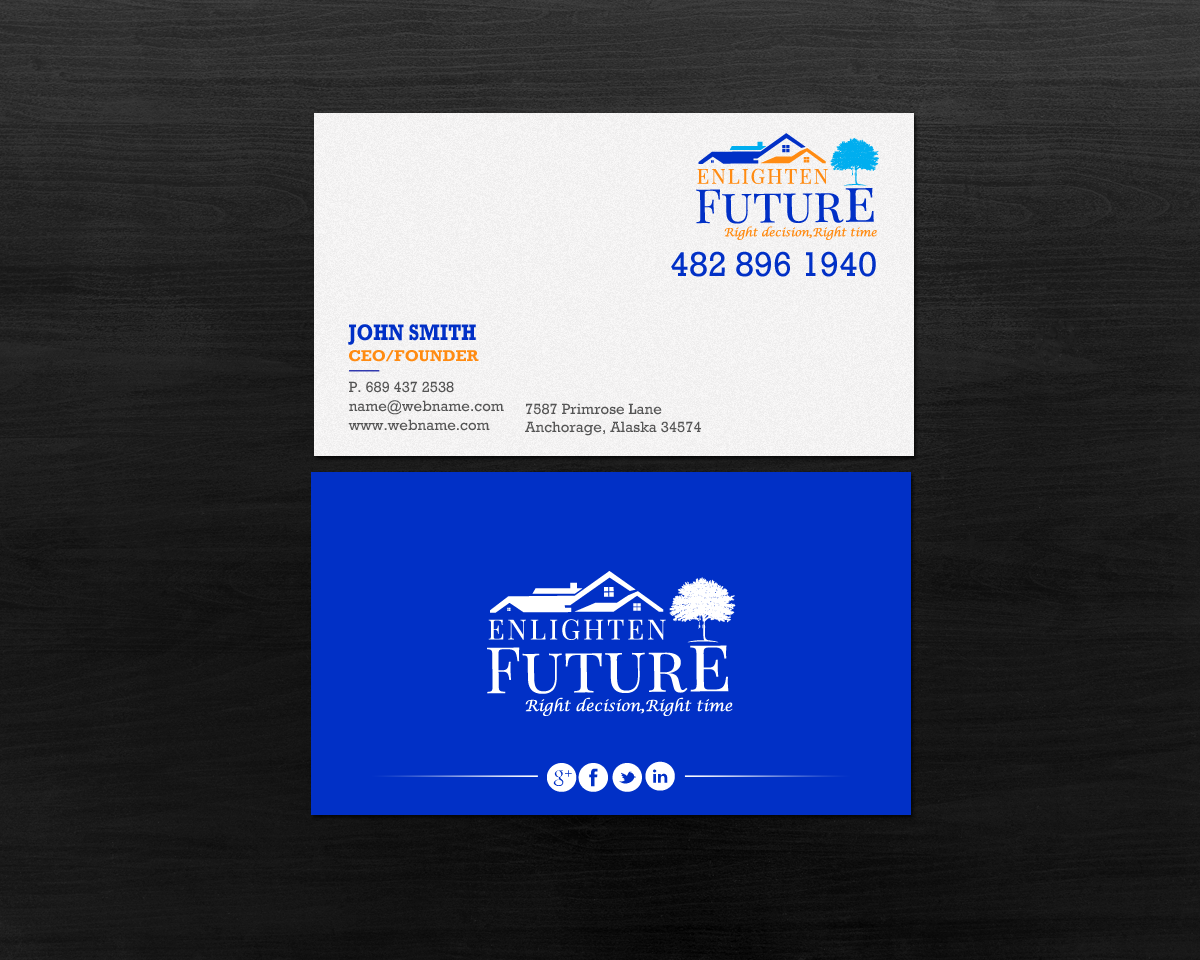 Visitenkarten-Design von chandrayaan.creative für dieses Projekt | Design #16849561