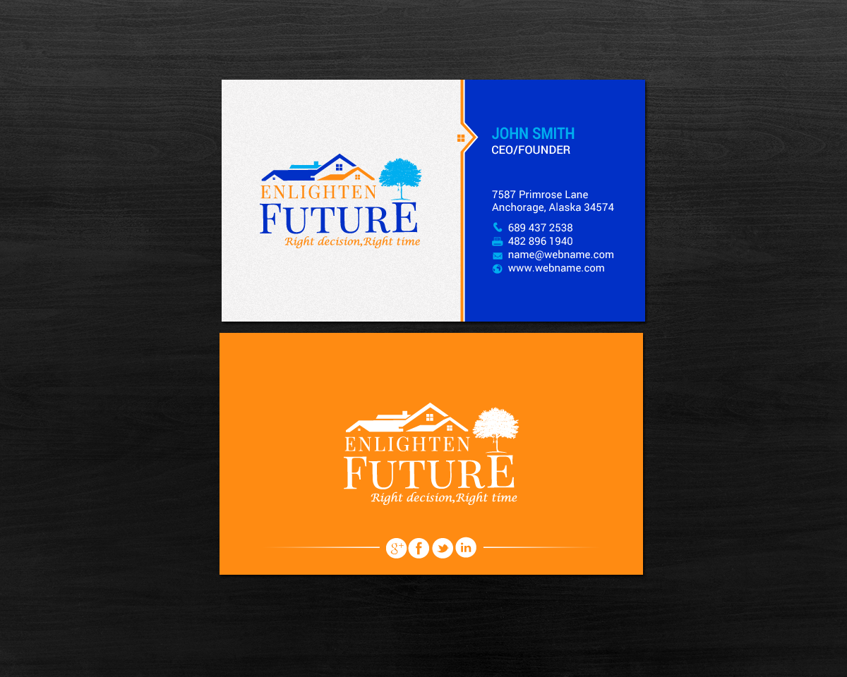 Diseño de Tarjeta de Presentación por chandrayaan.creative para este proyecto | Diseño #16851672