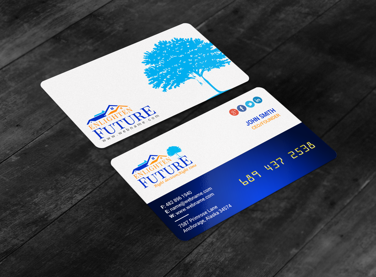 Diseño de Tarjeta de Presentación por chandrayaan.creative para este proyecto | Diseño #16854515