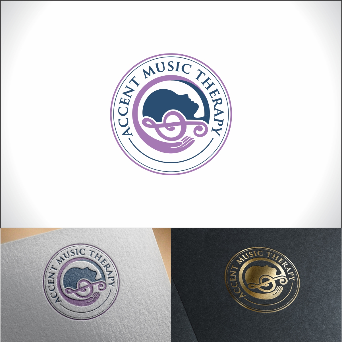 Diseño de Logo por Robert Macwan para Accent Music Therapy | Diseño #17104055