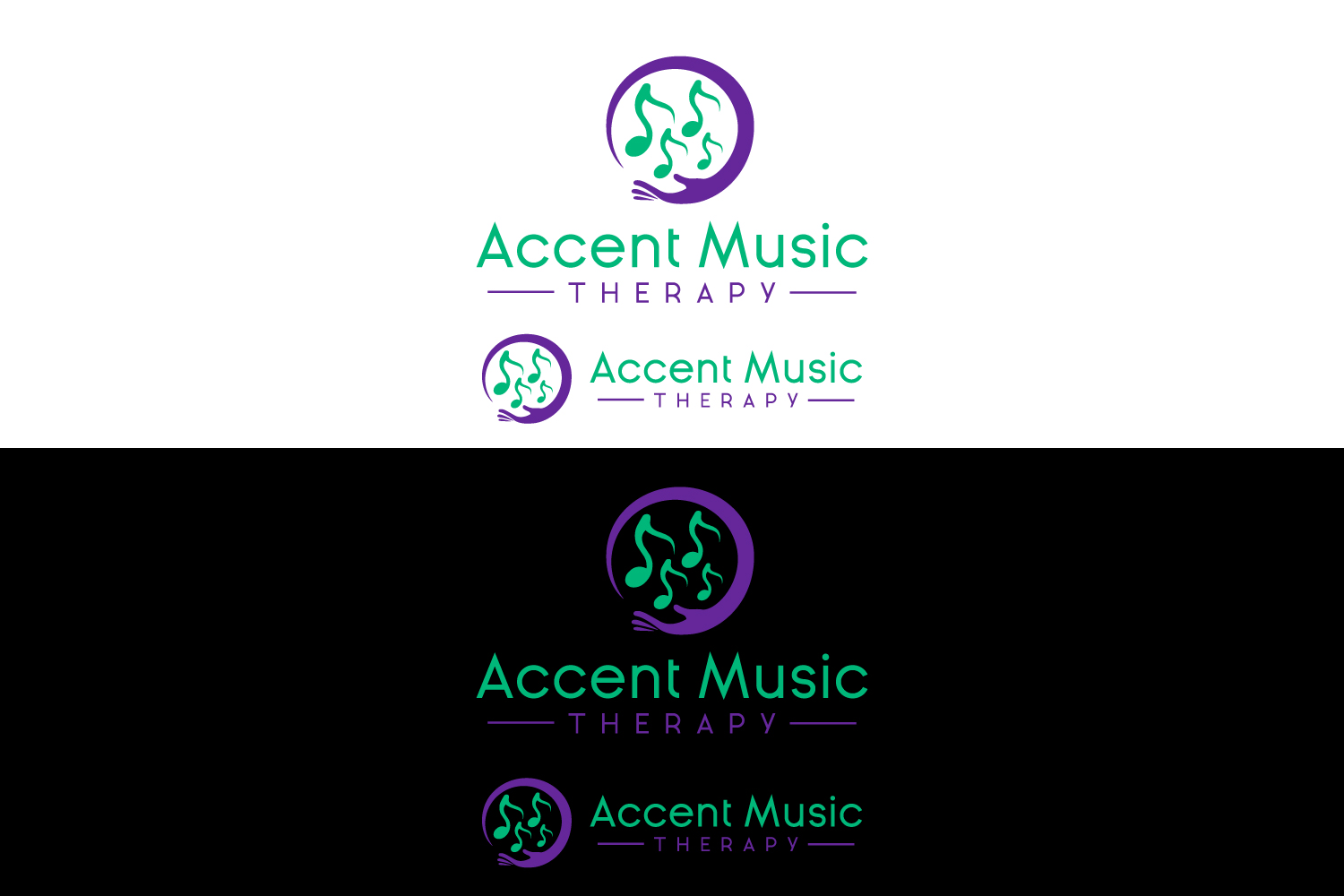 Logo Design by AbdullahDesigns™ for Accent Music Therapy | Design #17094032