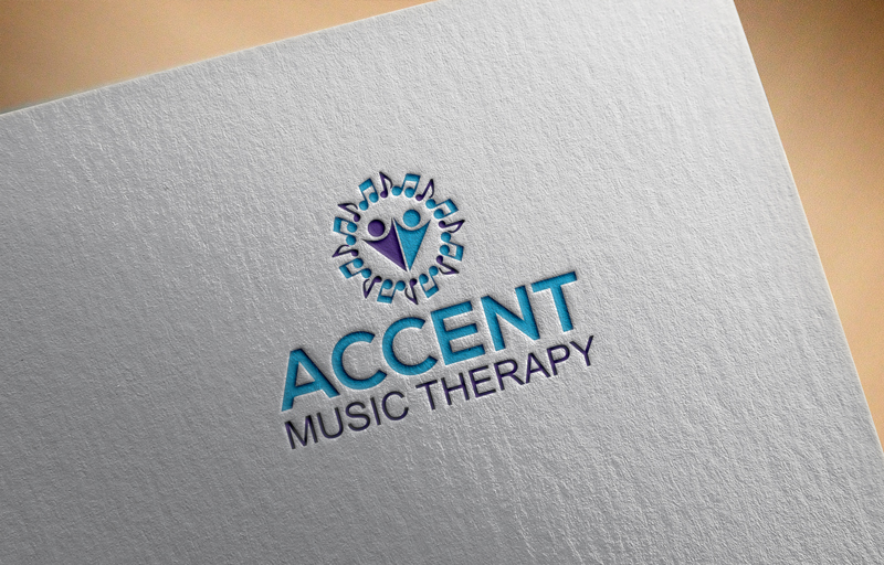 Diseño de Logo por asman para Accent Music Therapy | Diseño #16987965