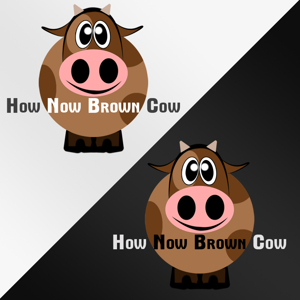 Logo Design by Dimitar Alishahov for How Now Brown Cow | Design #2695325