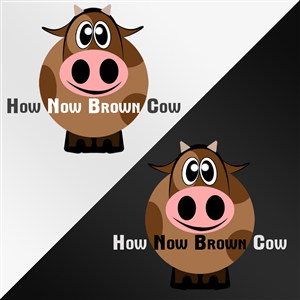 Diseño de Logo por Dimitar Alishahov para How Now Brown Cow | Diseño #2695325