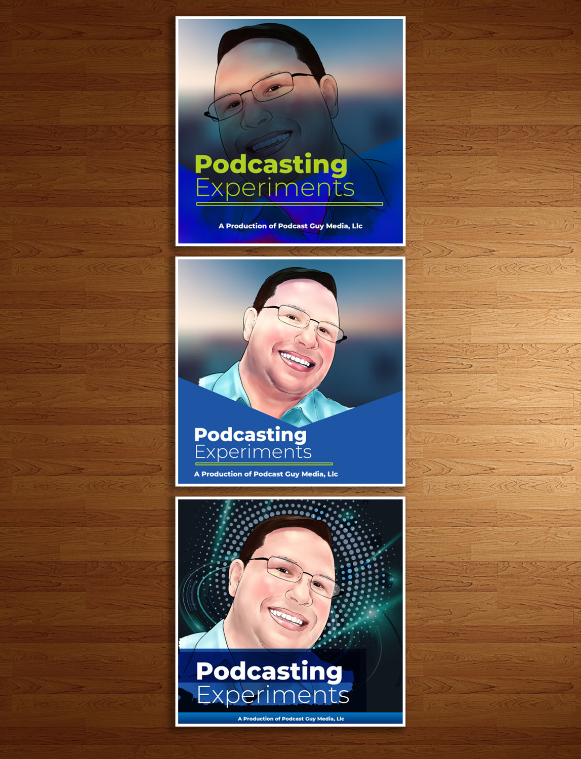Podcast-Design von MindCraft Design für Podcast Guy Media, LLC | Design #16869403