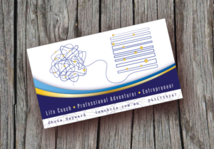 Most captivating card ever! | Business Card Design by Breanne Owen