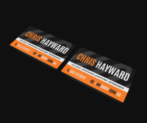 Diseño de Tarjeta de Presentación por JK18 para Christopher Hayward | Diseño: #16905431