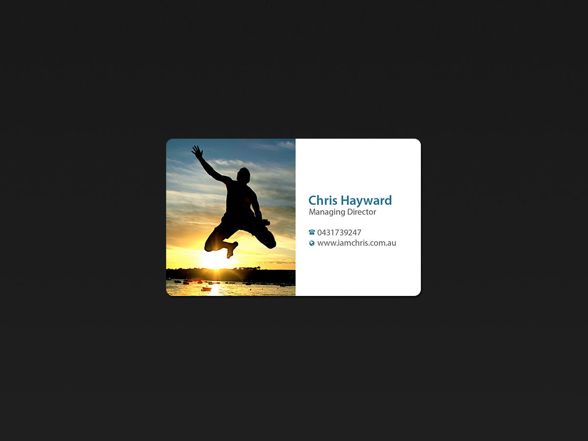 Diseño de Tarjeta de Presentación por Creations Box 2015 para Christopher Hayward | Diseño #16862898