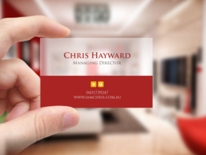 Diseño de Tarjeta de Presentación por Creations Box 2015 para Christopher Hayward | Diseño: #16862899