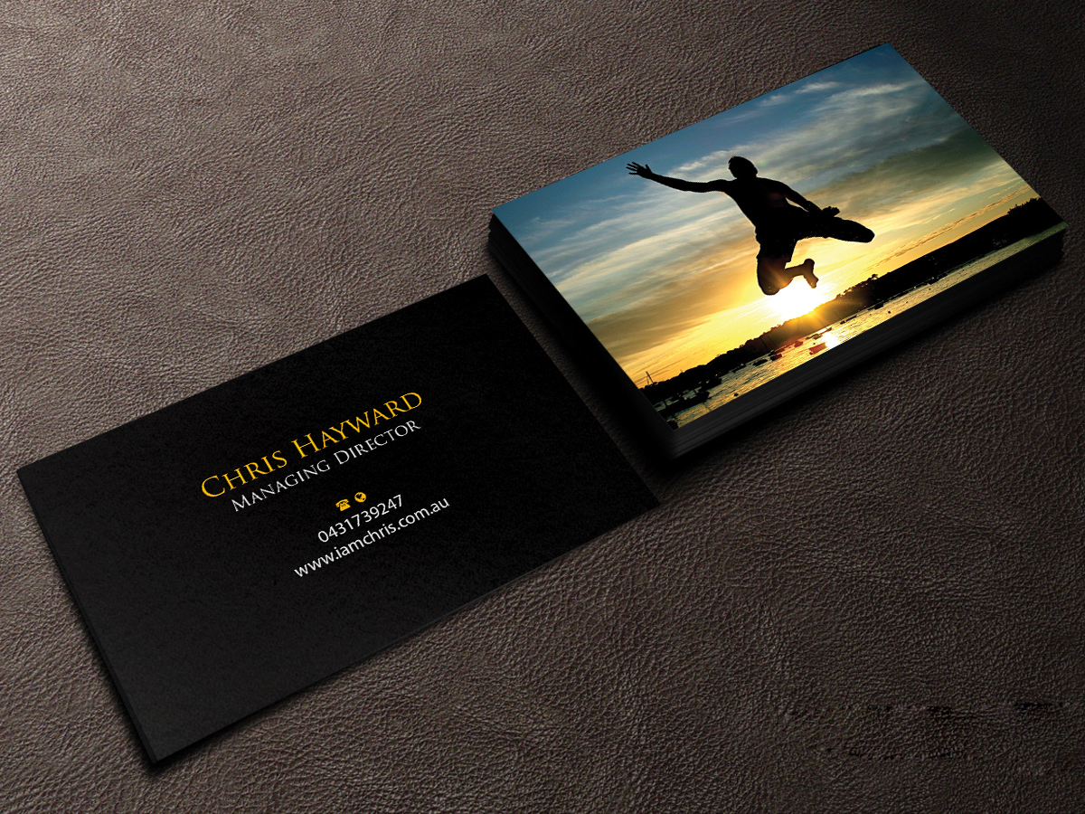 Business Card Design by Creations Box 2015 for Christopher Hayward | Design #16862900