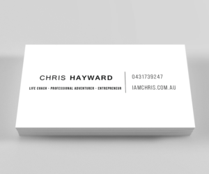 Diseño de Tarjeta de Presentación por shijujames26 para Christopher Hayward | Diseño #16889017