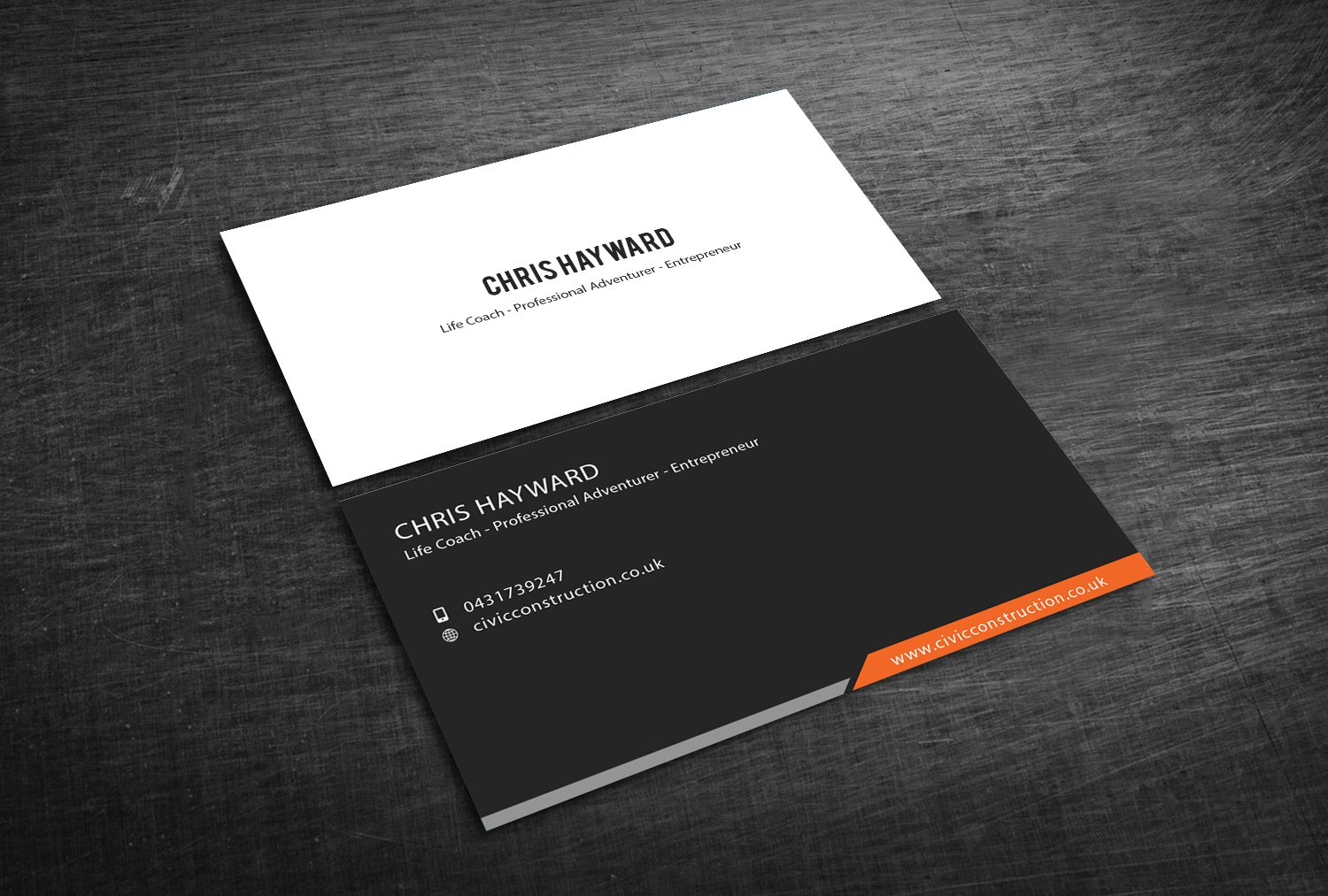 Business Card Design by Graphic Flame for Christopher Hayward | Design #16866108