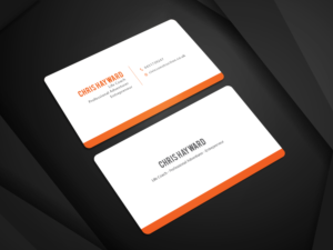 Diseño de Tarjeta de Presentación por Graphic Flame para Christopher Hayward | Diseño: #16867513