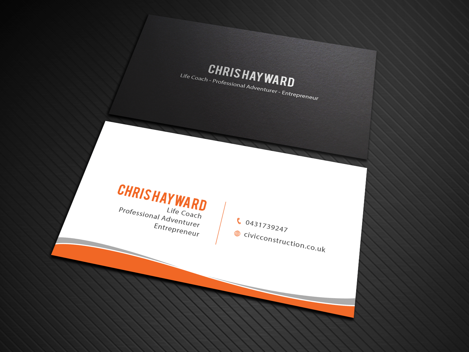 Business Card Design by Graphic Flame for Christopher Hayward | Design #16867514