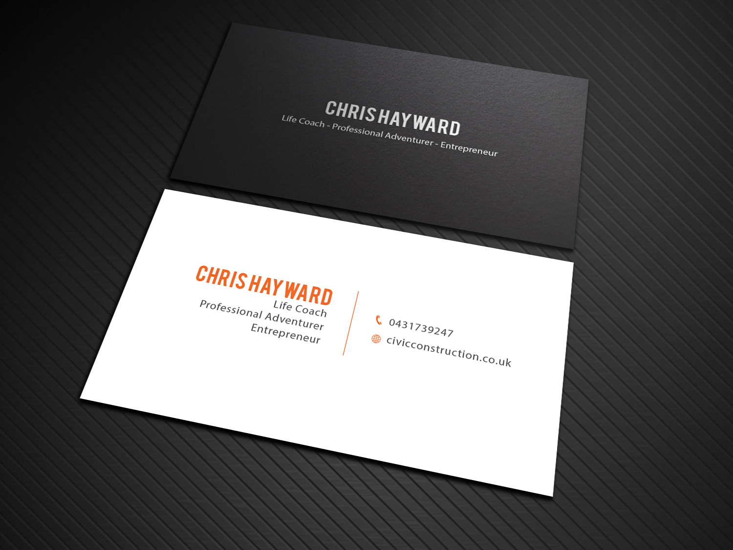 Business Card Design by Graphic Flame for Christopher Hayward | Design #16867515
