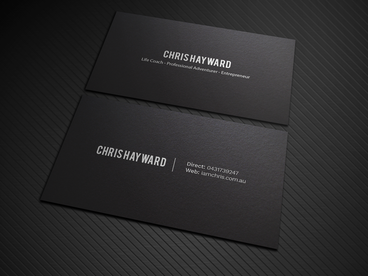Business Card Design by Graphic Flame for Christopher Hayward | Design #16867516