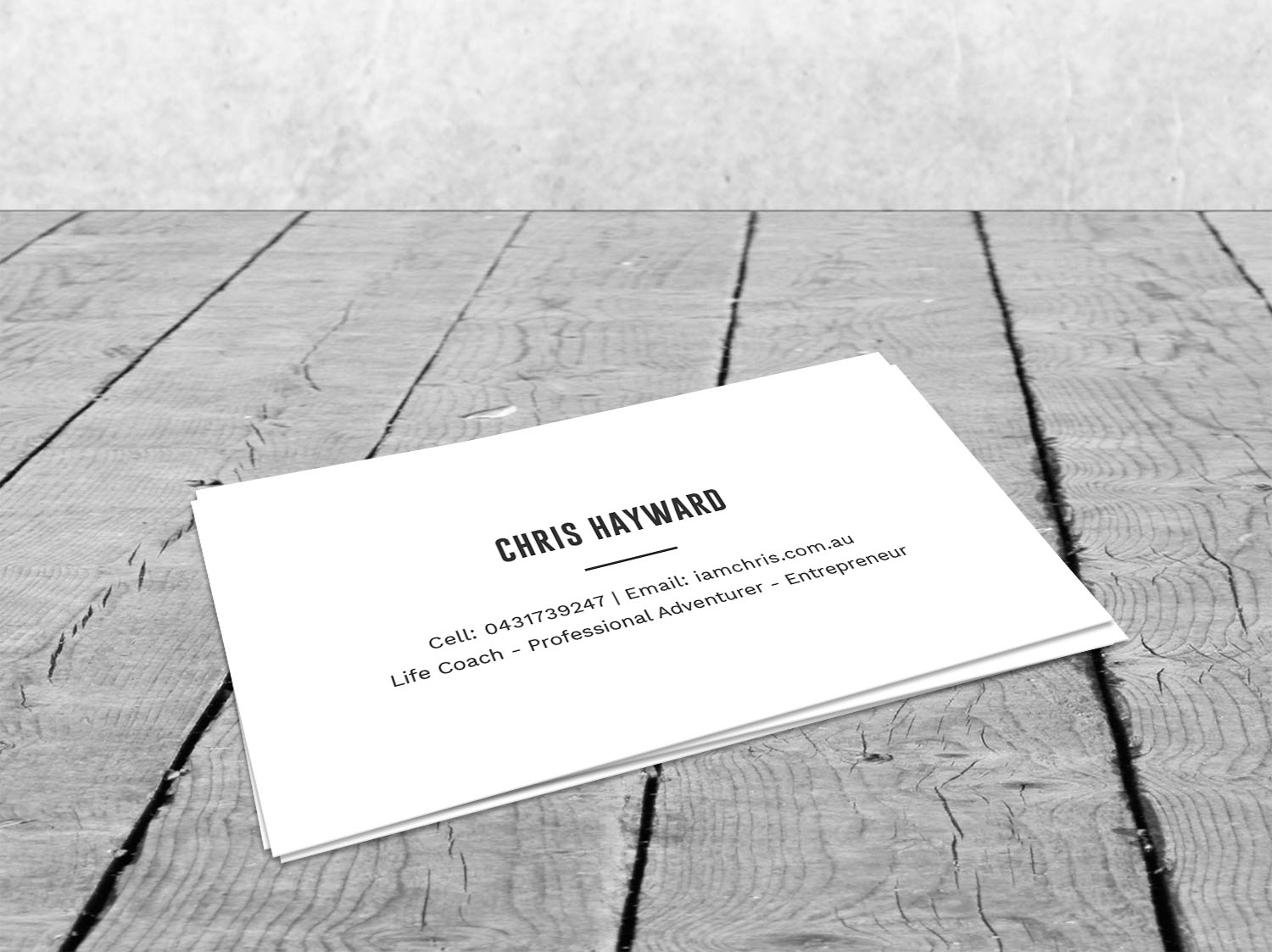Business Card Design by Tripti Ranjan Gain for Christopher Hayward | Design #16872913
