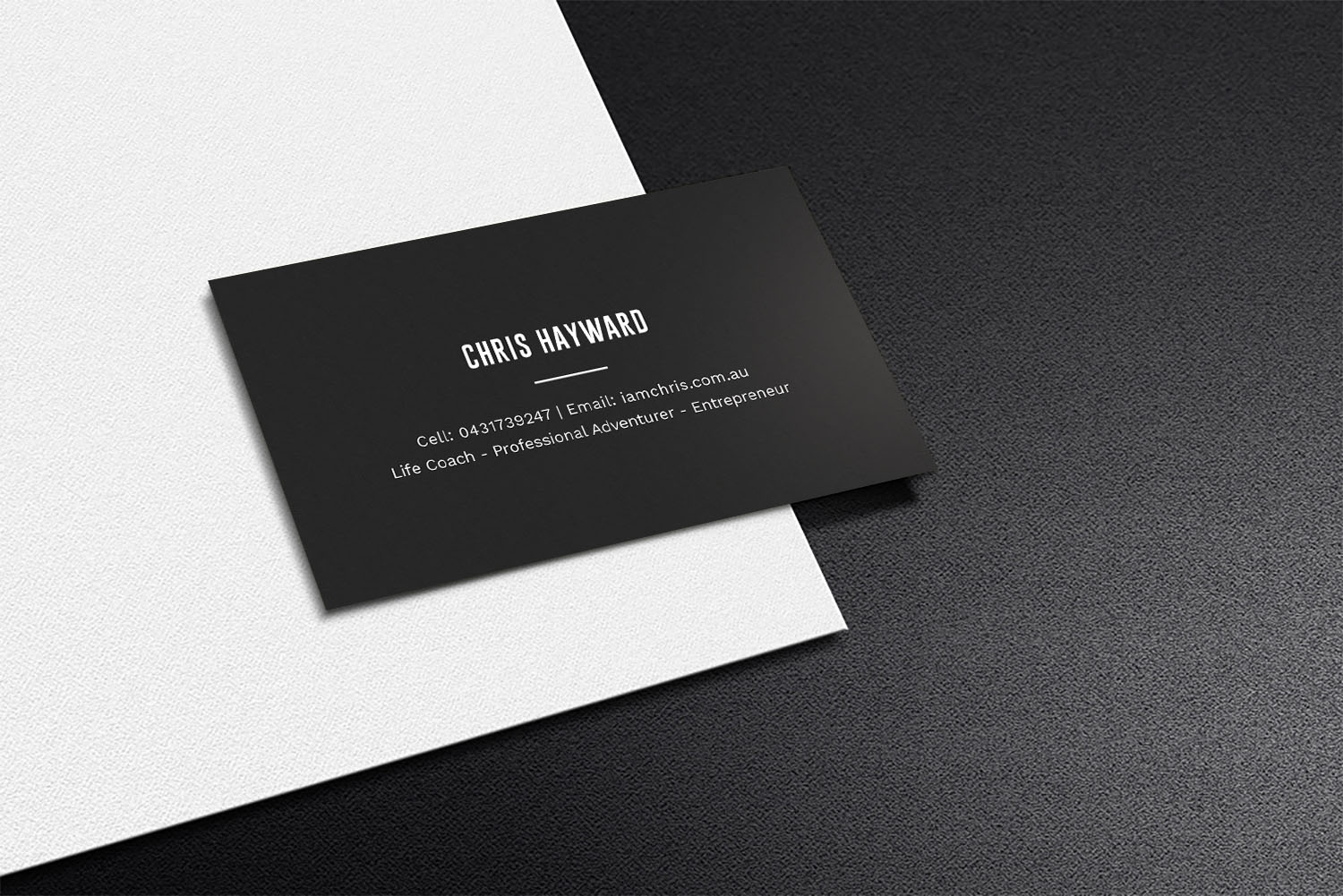 Business Card Design by Tripti Ranjan Gain for Christopher Hayward | Design #16872914
