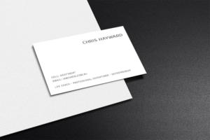 Diseño de Tarjeta de Presentación por Tripti Ranjan Gain para Christopher Hayward | Diseño: #16872926