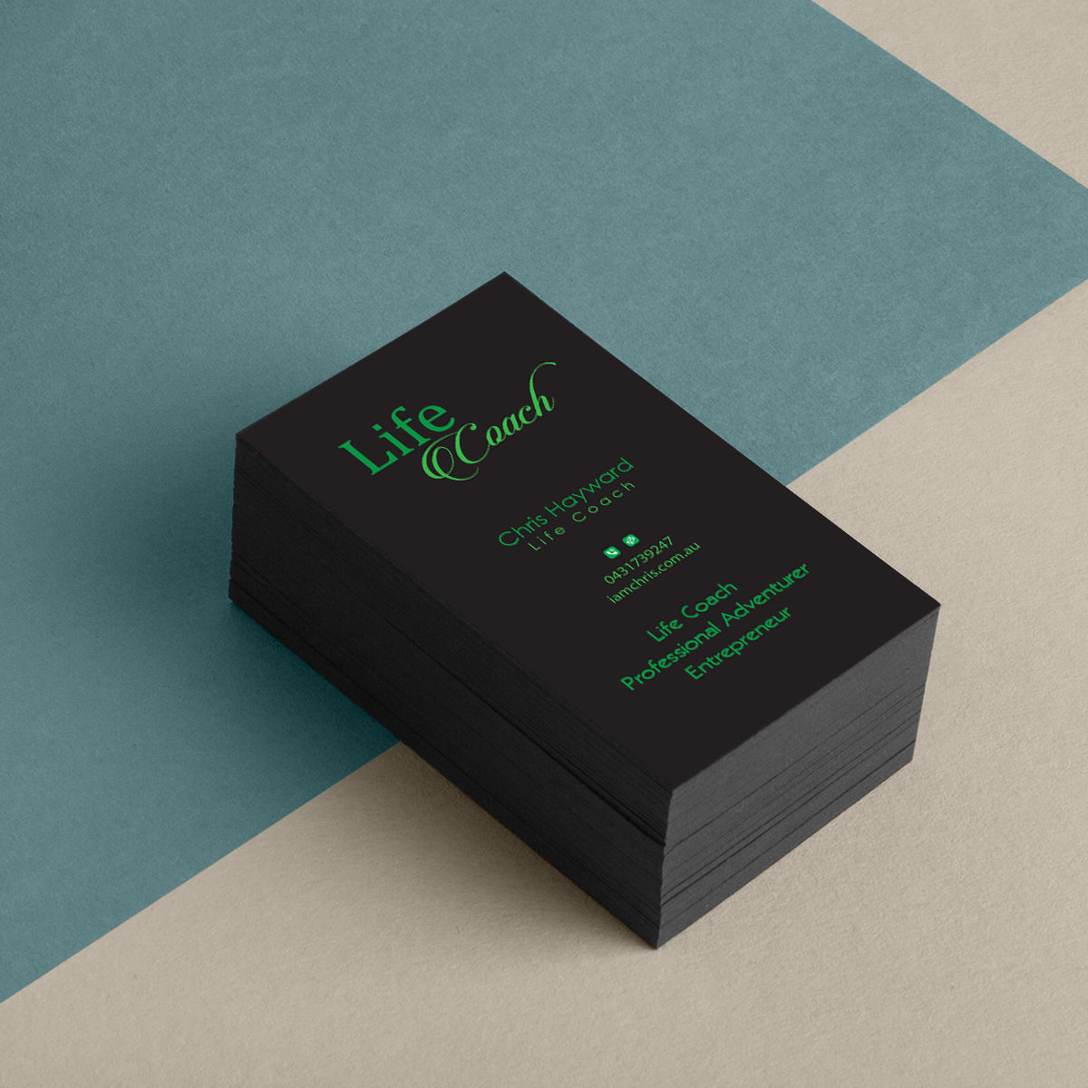 Business Card Design by HR KHAN for Christopher Hayward | Design #16887976