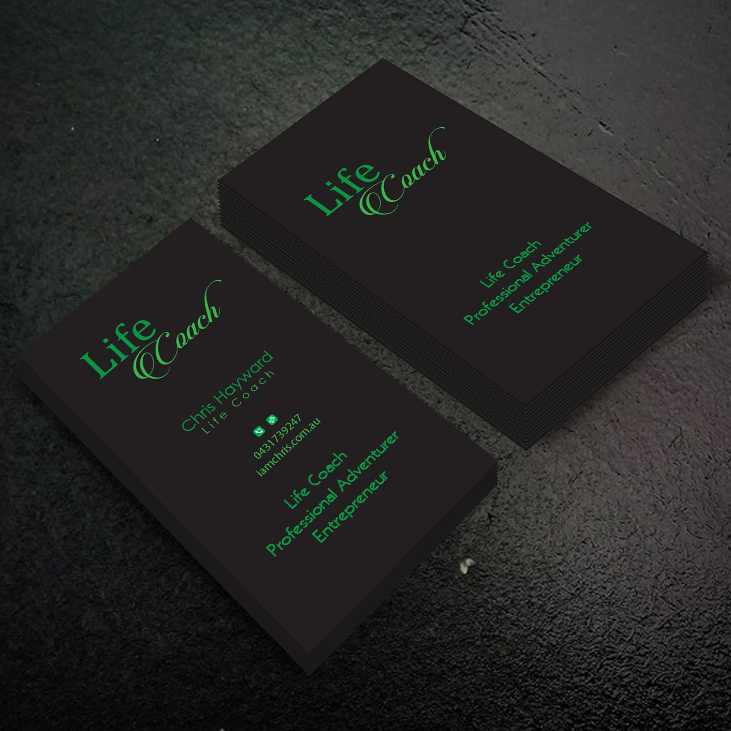 Business Card Design by HR KHAN for Christopher Hayward | Design #16889223