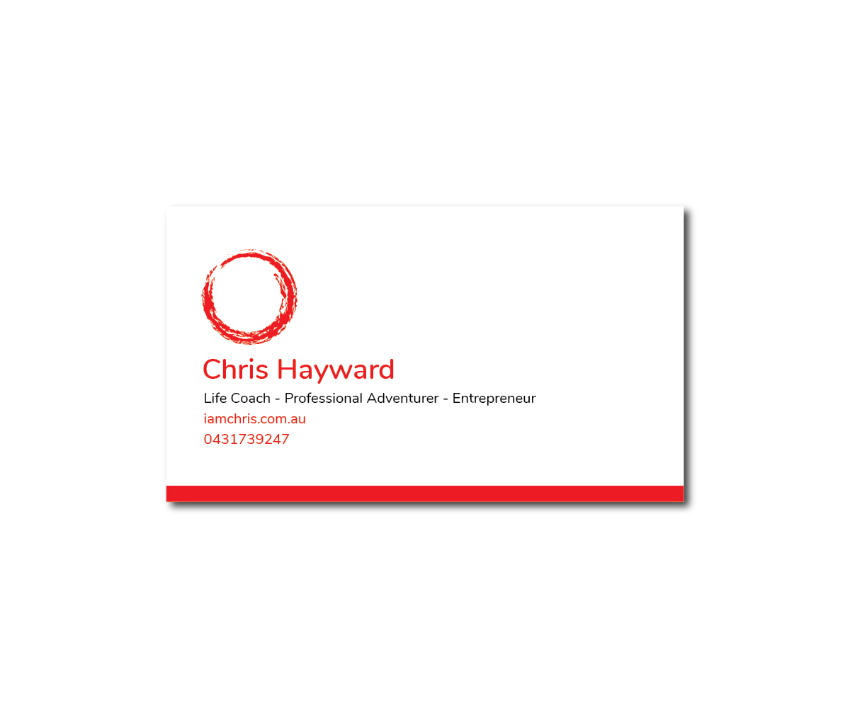 Diseño de Tarjeta de Presentación por billymalenfant para Christopher Hayward | Diseño #16881163