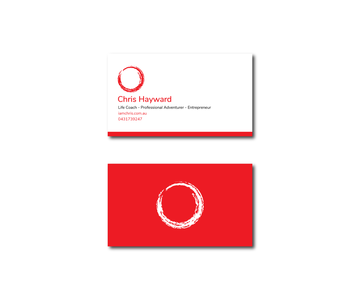 Business Card Design by billymalenfant for Christopher Hayward | Design #16907146