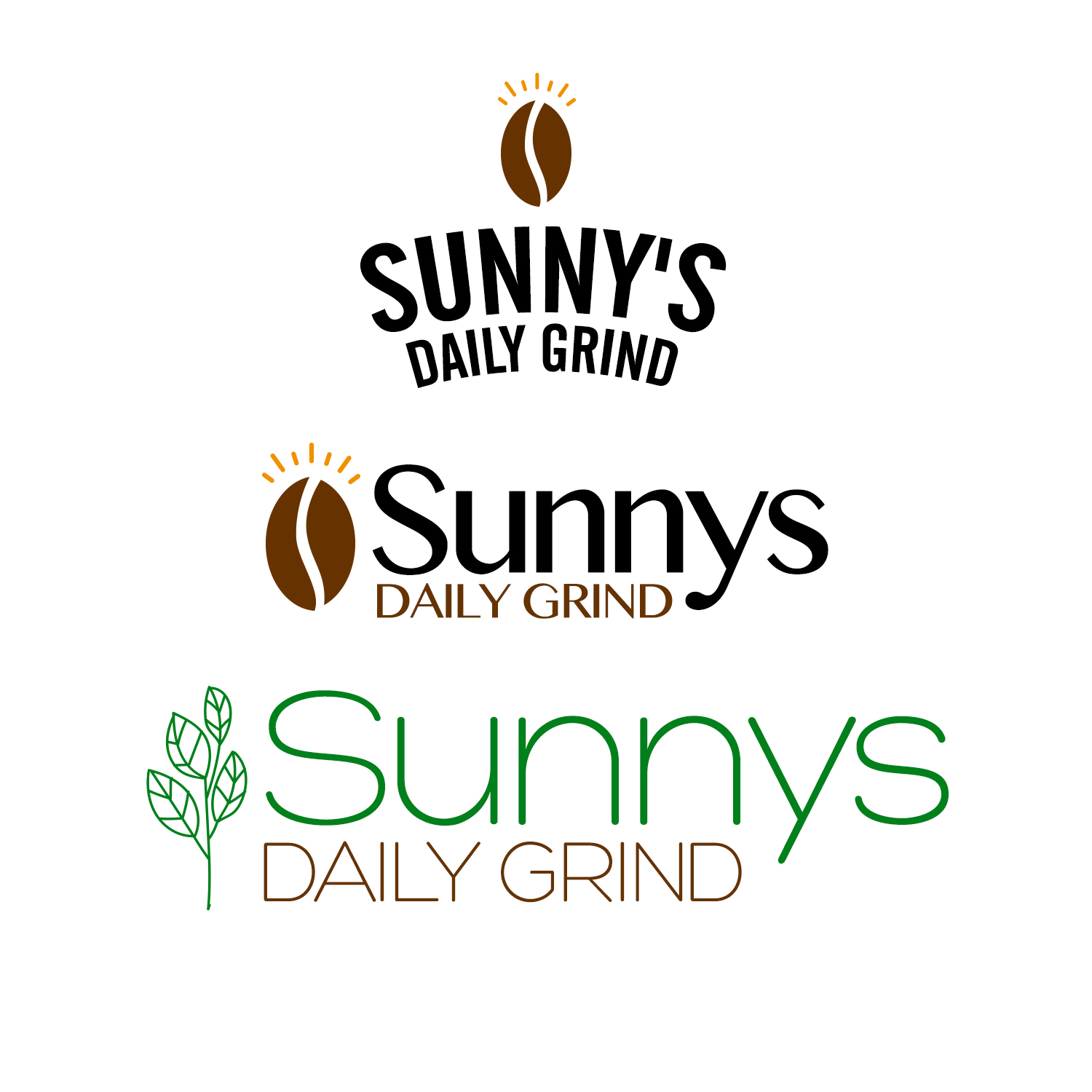Logo Design by Club Flyer Studios for Sunny's Daily Grind | Design #16872811