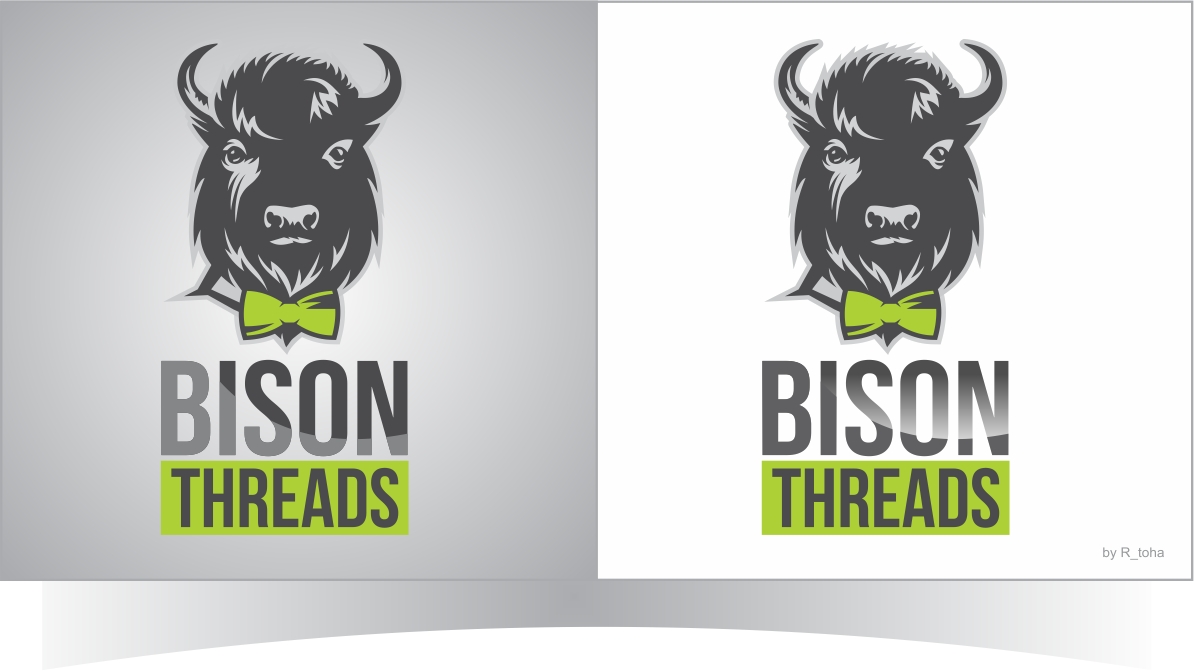 Label Design by r-toha for BISON THREADS | Design #16891820
