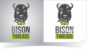 Label Design by r-toha for BISON THREADS | Design: #16891820